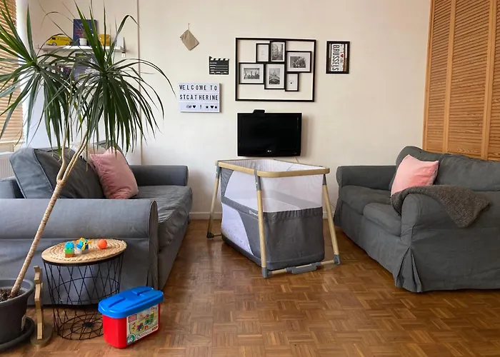St Catherine - Sweet Home - Bxl - Studio Apartment With City View